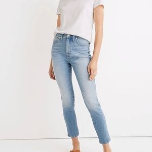 NWT Madewell 10” High-Rise Skinny Crop